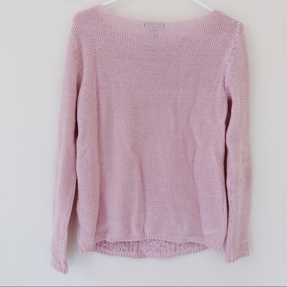 Fitted Soft Pink Gap Sweater - Picture 2 of 3
